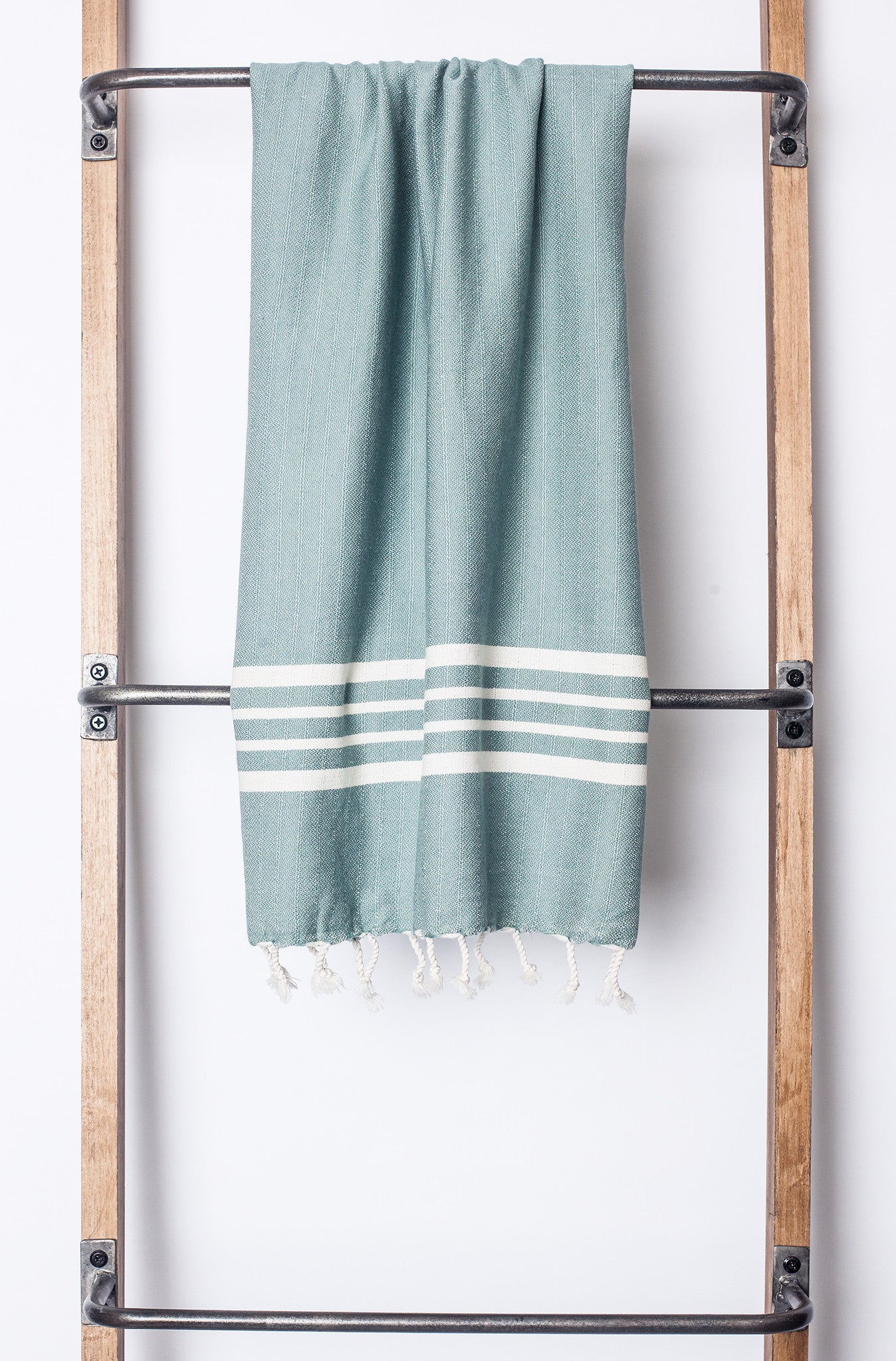 Bath Towel Turkish Background marmara imports Ecru - Color Aegean